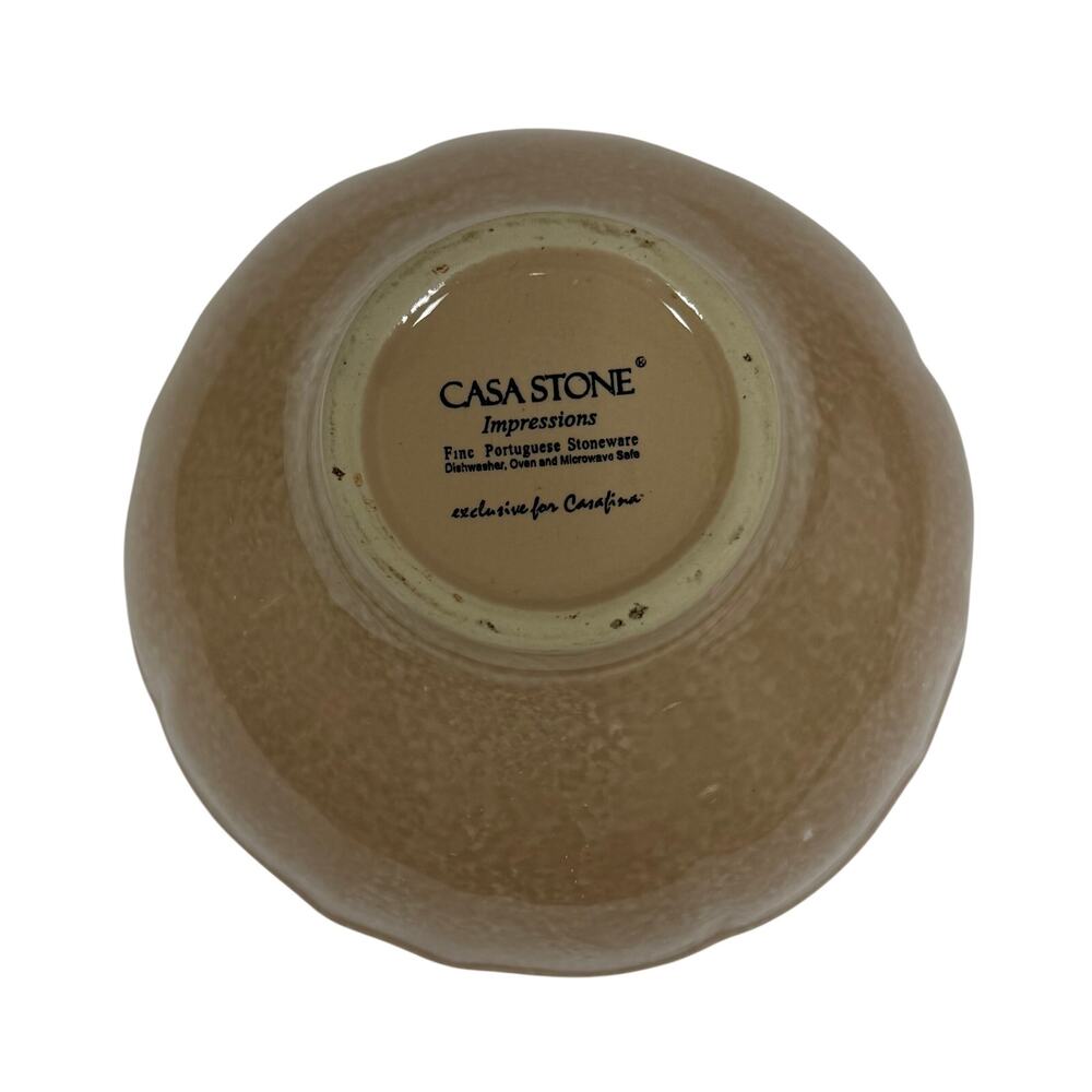 New Casafina Impressions Mocha Bowl. KT1650 - Picture 3 of 3